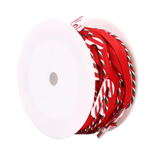 STOBOK 1 Rolle Weihnachtliches Dekorationsband Festliches DIY Geschenkband mit Weihnachtsmotiv zum Basteln und Verpacken von Geschenken Verleiht Ihrer Weihnachtsdekoration eine STOBOK 1 Rolle Weihnachtliches Dekorationsband Festliches DIY Geschenkband mit Weihnachtsmotiv zum Basteln und Verpacken von Geschenken Verleiht Ihrer Weihnachtsdekoration eine von STOBOK