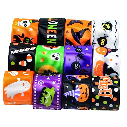 STOBOK 1 Satz Band Der Halloween-serie Halloween Haarschmuck Geschenkband Halloween Band Verschönern Bastelset Geflochtenes Gurtband Für Halloween Diy-band Für Halloween 12 Stück STOBOK 1 Satz Band Der Halloween-serie Halloween Haarschmuck Geschenkband Halloween Band Verschönern Bastelset Geflochtenes Gurtband Für Halloween Diy-band Für Halloween 12 Stück von STOBOK