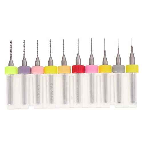 STOBOK 1 Satz Bohren Bohrer Mit Hoher Härte Kleine Bohrer Bohrerzubehör Miniatur Kunststoffbohrer Handwerkzeug Teile Für Handübungen Schleifeinsätze Für Bohrer Wolfram Stahl 10 Stück STOBOK 1 Satz Bohren Bohrer Mit Hoher Härte Kleine Bohrer Bohrerzubehör Miniatur Kunststoffbohrer Handwerkzeug Teile Für Handübungen Schleifeinsätze Für Bohrer Wolfram Stahl 10 Stück von STOBOK