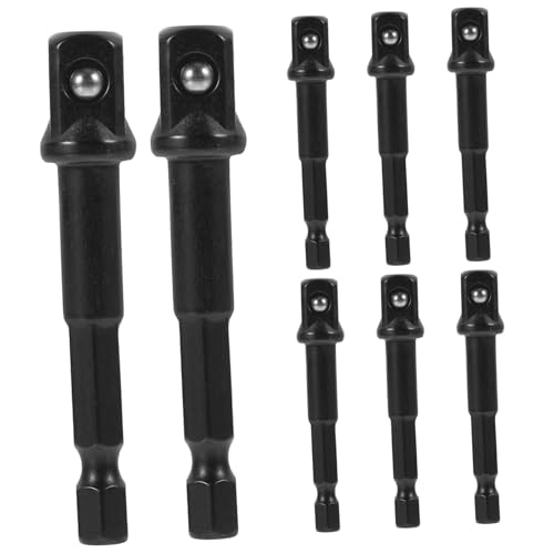 STOBOK 1 Satz Bohrständer Sockel Für Bohrer Bohraufsatz Bohradapter Adapter Für Bohrstecknüsse Steckdosenbohrer-adapter Bohrer-adapter-set Schwarz Kohlenstoffstahl STOBOK 1 Satz Bohrständer Sockel Für Bohrer Bohraufsatz Bohradapter Adapter Für Bohrstecknüsse Steckdosenbohrer-adapter Bohrer-adapter-set Schwarz Kohlenstoffstahl von STOBOK