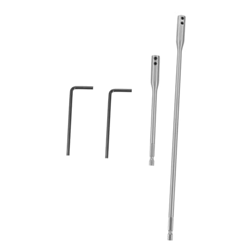 STOBOK 1 Satz Bohrverlängerungsset für Holzspatenbohrer Teiliges Set Verlängerungsstangen und Schraubenschlüsseln Leicht und Kompakt für Präzises Bohren und Einfache Handhabung STOBOK 1 Satz Bohrverlängerungsset für Holzspatenbohrer Teiliges Set Verlängerungsstangen und Schraubenschlüsseln Leicht und Kompakt für Präzises Bohren und Einfache Handhabung von STOBOK