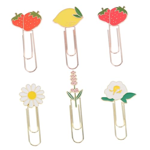 STOBOK 1 Satz Büroklammer Dokumentclips Papier Heftklammern Dokumentieren Kleine Dokumentenklammern Kleine Dateiclips Buchleseclips Office-dokumentenklammern Zinklegierung 6 Stück STOBOK 1 Satz Büroklammer Dokumentclips Papier Heftklammern Dokumentieren Kleine Dokumentenklammern Kleine Dateiclips Buchleseclips Office-dokumentenklammern Zinklegierung 6 Stück von STOBOK
