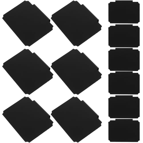 STOBOK 1 Satz Etikettenhalter-nachrichtentafel Einzelhandel Zeichen Clips Für Code Etiketten Zum Organisieren Aufstecketiketten Für Vorratsbehälter Clip-on-etiketten Pp Black 12 Stück STOBOK 1 Satz Etikettenhalter-nachrichtentafel Einzelhandel Zeichen Clips Für Code Etiketten Zum Organisieren Aufstecketiketten Für Vorratsbehälter Clip-on-etiketten Pp Black 12 Stück von STOBOK