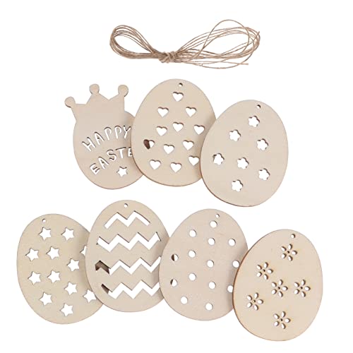STOBOK 1 Satz Holz-ei-anhänger Osterei Osterhandwerk Ostern Tags Für Osterparty Gefallen Eier Basteln Weiße Eier Zum Basteln Stichworte Dekorationen Holzhandwerksschmuck Hölzern 50 Stück STOBOK 1 Satz Holz-ei-anhänger Osterei Osterhandwerk Ostern Tags Für Osterparty Gefallen Eier Basteln Weiße Eier Zum Basteln Stichworte Dekorationen Holzhandwerksschmuck Hölzern 50 Stück von STOBOK