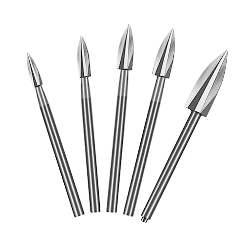 STOBOK 1 Satz Holzgravurbohrer Bausatz Schnitzwerkzeuge Schnitzel-kit Drill -kit Zubehör Für Die Holzbearbeitung Selber Machen Holzbearbeitungsbohrer Weißer Stahl Silber 5 Stück STOBOK 1 Satz Holzgravurbohrer Bausatz Schnitzwerkzeuge Schnitzel-kit Drill -kit Zubehör Für Die Holzbearbeitung Selber Machen Holzbearbeitungsbohrer Weißer Stahl Silber 5 Stück von STOBOK