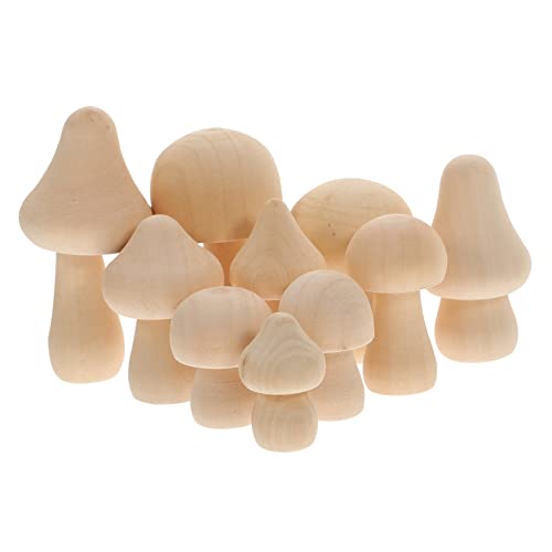 STOBOK 1 Satz Kleiner Holzpilz Pilze Dekorästhetik Unvollendet Dekorationen Kind Miniaturpilz Einfacher Pilz Pilzmodell Aus Holz Pilzdekor Aus Holz Miniaturmalerei Pilz 10 Stück STOBOK 1 Satz Kleiner Holzpilz Pilze Dekorästhetik Unvollendet Dekorationen Kind Miniaturpilz Einfacher Pilz Pilzmodell Aus Holz Pilzdekor Aus Holz Miniaturmalerei Pilz 10 Stück von STOBOK