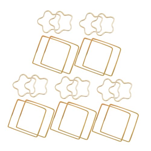 STOBOK 1 Satz Ohrringe-ornamente Verzierungen Für Das Handwerk Schlüssel Bastelzauber Niedliche Reize Klappcreolen Ohringe Gold Halskettenzauber Ohrstecker Aus Metall Golden 20 Stück STOBOK 1 Satz Ohrringe-ornamente Verzierungen Für Das Handwerk Schlüssel Bastelzauber Niedliche Reize Klappcreolen Ohringe Gold Halskettenzauber Ohrstecker Aus Metall Golden 20 Stück von STOBOK
