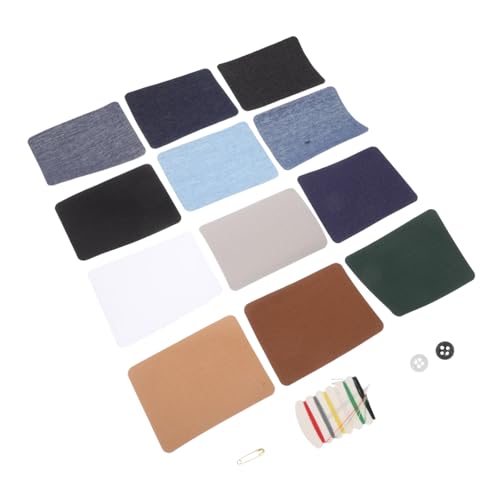 STOBOK 1 Satz Patch-Patch reparatur stoff Zum Ausbessern von Stoffen aufbügeln Stickaufnäher für Jacken Stoffflicken für die Reparatur von Kleidung Hosenflicken Aufnäher für Jeans von STOBOK