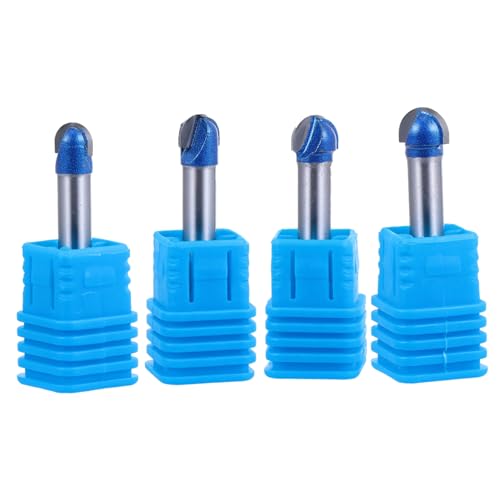 STOBOK 1 Satz Rand Trimmer Messerkopf Nasenende Router-bit Doppelflöte Gebiss Fräser Trimmen Holzbearbeitungswerkzeug Holzbearbeitungsschneider Messerkörper 45# Kohlenstoffstahl 4 Stück STOBOK 1 Satz Rand Trimmer Messerkopf Nasenende Router-bit Doppelflöte Gebiss Fräser Trimmen Holzbearbeitungswerkzeug Holzbearbeitungsschneider Messerkörper 45# Kohlenstoffstahl 4 Stück von STOBOK