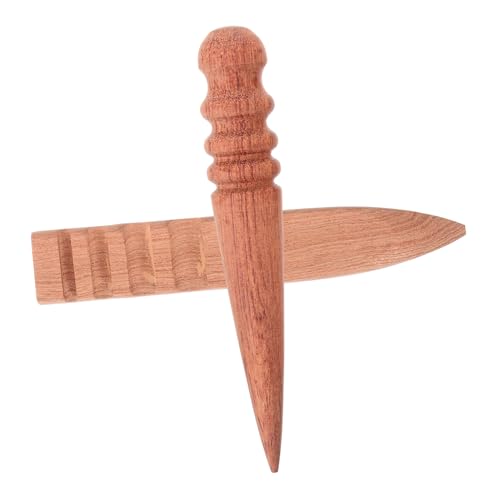 STOBOK 1 Satz Schleifstab Für Leder Schleifkantenpolierer Kantenwerkzeug Brennwerkzeug Rand Vorzeltösen Rundstab Kantenpolierer Für Kunstwerke Werkzeug Zum Polieren Von Leder Holz 2 Stück von STOBOK