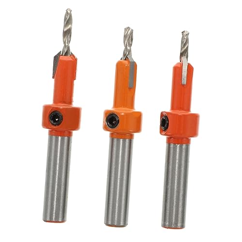 STOBOK 1 Satz Senkbohrer Kernbohrer Granit Loch Fase Holzbearbeitung Versenken Schlagbohrer Korkschneider Bohren Kegelbohrer Holzkorkbohrer Hochgeschwindigkeitsstahl Orange 3 Stück STOBOK 1 Satz Senkbohrer Kernbohrer Granit Loch Fase Holzbearbeitung Versenken Schlagbohrer Korkschneider Bohren Kegelbohrer Holzkorkbohrer Hochgeschwindigkeitsstahl Orange 3 Stück von STOBOK