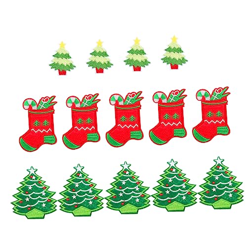 STOBOK 1 Satz Stoffaufkleber Dekorationen Kleiderflicken Aufkleber Für Weihnachtspatches Party Kindermode Attraction Lochreparaturaufkleber Weihnachtliche Kleidungsflicken Vlies 14 Stück STOBOK 1 Satz Stoffaufkleber Dekorationen Kleiderflicken Aufkleber Für Weihnachtspatches Party Kindermode Attraction Lochreparaturaufkleber Weihnachtliche Kleidungsflicken Vlies 14 Stück von STOBOK