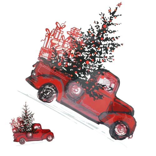 STOBOK 1 Satz Weihnachts-wärmeübertragung Überweisungen Stoff Für Weihnachten Patch Weihnachtswärmeübertragung Kleidung Überweisen Noel Hitze Transfers Aufbügeln Haustierfilm 2 Stück von STOBOK