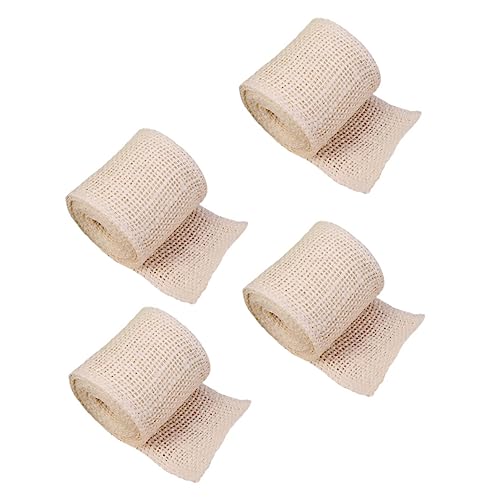 STOBOK 1 Satz Weihnachtsdekorationsstoffrolle Dekoration Weihnachten Weichnachtsdekoration Weihnachtadeko Geschenkverpackungen Sackleinen Für Wickelband Leinenband Leinen- Beige 4rollen STOBOK 1 Satz Weihnachtsdekorationsstoffrolle Dekoration Weihnachten Weichnachtsdekoration Weihnachtadeko Geschenkverpackungen Sackleinen Für Wickelband Leinenband Leinen- Beige 4rollen von STOBOK