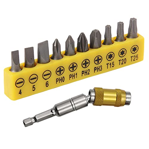 STOBOK 1 Set Schaftadapter Bohrer Magnetisch Flexibel Bohrerverlängerung Bohrer Extender Aufsatz Bithalter Bohrerzubehör Verlängerung Für Bohrer Extender Chrom Vanadium Stahl STOBOK 1 Set Schaftadapter Bohrer Magnetisch Flexibel Bohrerverlängerung Bohrer Extender Aufsatz Bithalter Bohrerzubehör Verlängerung Für Bohrer Extender Chrom Vanadium Stahl von STOBOK