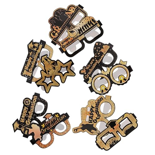 STOBOK 10 Pcs Abschluss Dekorative Brillen Neujahrsfeiern Brillen Gradbrillen Papier Geburtstag Sonnenbrille STOBOK 10 Pcs Abschluss Dekorative Brillen Neujahrsfeiern Brillen Gradbrillen Papier Geburtstag Sonnenbrille von STOBOK