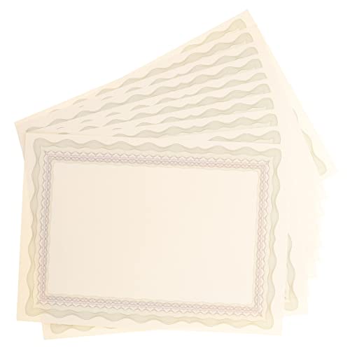 STOBOK 10 Stück Ehrenurkundenpapier Anerkennung Taufurkunden Papier Blanko Diplom Pastellpapier Binderpapier Druckpapiere Urkundendienst Rand Urkundenpapier Druckerpapier STOBOK 10 Stück Ehrenurkundenpapier Anerkennung Taufurkunden Papier Blanko Diplom Pastellpapier Binderpapier Druckpapiere Urkundendienst Rand Urkundenpapier Druckerpapier von STOBOK