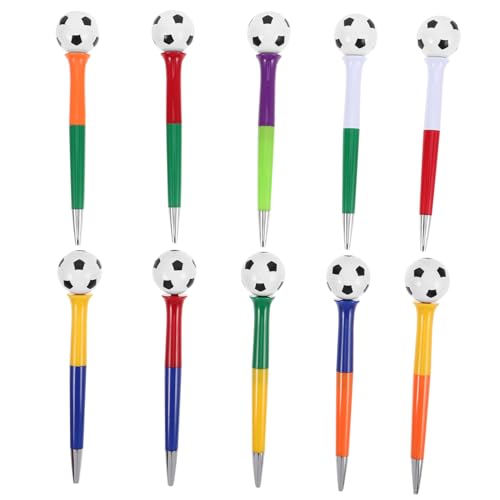 STOBOK 10 Stück Fußball Stifte Scrapbooking Stifte Kawaii Briefpapier Fußball Kugelschreiber Mehrfarbiger Kugelschreiber Zeichenstifte Sport Kugelschreiber Sportform STOBOK 10 Stück Fußball Stifte Scrapbooking Stifte Kawaii Briefpapier Fußball Kugelschreiber Mehrfarbiger Kugelschreiber Zeichenstifte Sport Kugelschreiber Sportform von STOBOK
