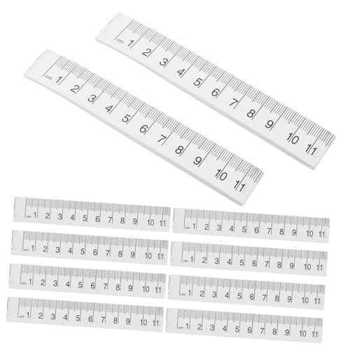 STOBOK 10 Stück Papier Herrscher Misst Herrscher Lineal Zum Zerreißen Von Papier Quilling-zubehör Aus Papier Stoffbandmaß Für Körpermaße Maßband Zur Körpervermessung Weiß STOBOK 10 Stück Papier Herrscher Misst Herrscher Lineal Zum Zerreißen Von Papier Quilling-zubehör Aus Papier Stoffbandmaß Für Körpermaße Maßband Zur Körpervermessung Weiß von STOBOK
