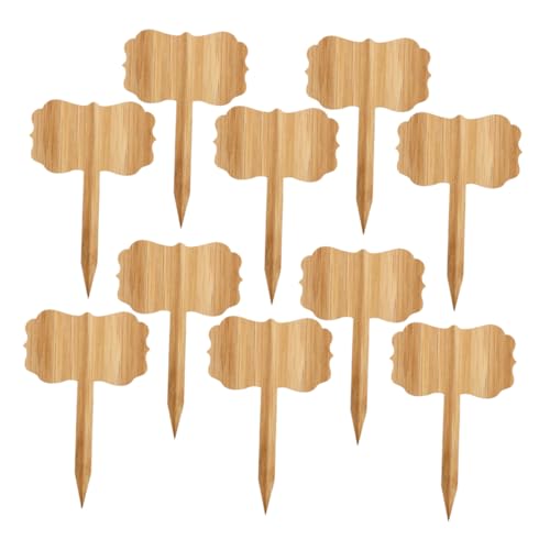 STOBOK 10 Stück Pflanzenetikett Einfügen Gartenmarkierung Pflanzenzeichen Garten Etiketten Gartenschild Gartenpflanzenmarker Tags Für Blumentöpfe Gartenblumenmarker Holz Khaki STOBOK 10 Stück Pflanzenetikett Einfügen Gartenmarkierung Pflanzenzeichen Garten Etiketten Gartenschild Gartenpflanzenmarker Tags Für Blumentöpfe Gartenblumenmarker Holz Khaki von STOBOK
