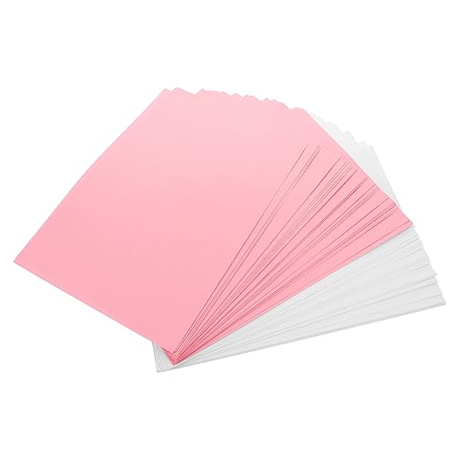 STOBOK 100 Blatt Farbiges Papier Ultra Bunt Malerei Herstellung Weißes Papier Zeichenpapier Papierhandwerk Scrapbook-papierblöcke Zeichnung Kopieren Druckerpapier Malenpapier Malpapiere von STOBOK