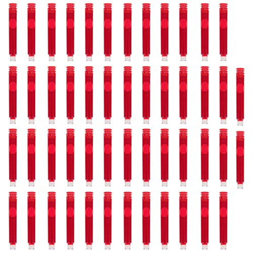 STOBOK Universal Pens Ink 100 Pcs Füllfederhalter Tinte Minen Student Writing Pen Tinte Bürobedarf Tinte Konverter STOBOK Universal Pens Ink 100 Pcs Füllfederhalter Tinte Minen Student Writing Pen Tinte Bürobedarf Tinte Konverter von STOBOK