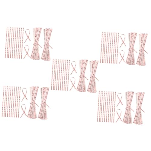 STOBOK 10000 Stück Zhasi Metallische Wickelkrawatte Taschen Zum Einwickeln Von Krawatten Bevorzugen Sie Taschenkrawatten Taschen Für Brezelstangen Taschen Krawatten Weiß Papier Liebe von STOBOK