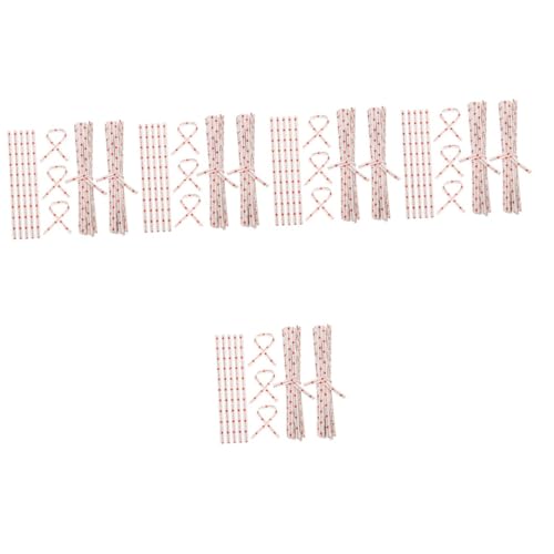 STOBOK 10000 Zhasi kleine Süßigkeitentüten metallische Wickelkrawatte Bonbontüten geschenktüten Verschlussbänder für Snackbeutel Tasche Krawatten Twist binden Brot Kabelbinder von STOBOK