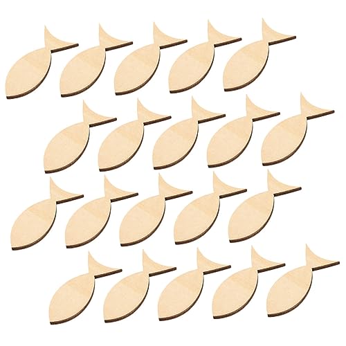 STOBOK 100stücke Hölzerne Fisch Ausschnitte Unfertige Holzausschnitte in Fischform Für Diy Maldekoration Und Holzornamente STOBOK 100stücke Hölzerne Fisch Ausschnitte Unfertige Holzausschnitte in Fischform Für Diy Maldekoration Und Holzornamente von STOBOK