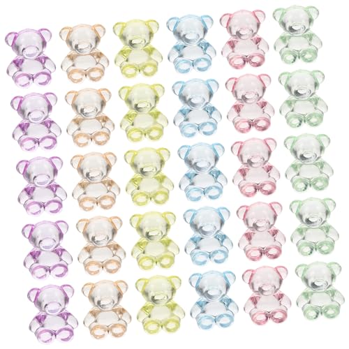 STOBOK 100stücke Bär Perlen Für Diy Schmuckherstellung Bunte Schmuck Spacer Beads Für Halsketten Armbänder Und Haargummis Niedliche Bastelmaterialien Für Kindergeburtstage STOBOK 100stücke Bär Perlen Für Diy Schmuckherstellung Bunte Schmuck Spacer Beads Für Halsketten Armbänder Und Haargummis Niedliche Bastelmaterialien Für Kindergeburtstage von STOBOK