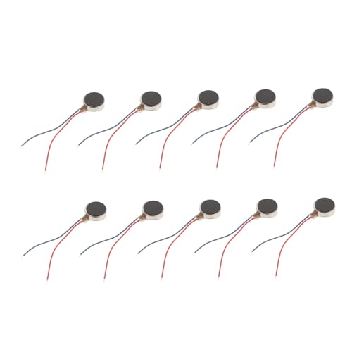 STOBOK 10Stücke Mini Vibrationsmotoren Schwarz Mikro Motoren für Handys Elektronik Geräuscharm Langlebig Einfach Anzuschließen Motorzubehör für Vielfältige STOBOK 10Stücke Mini Vibrationsmotoren Schwarz Mikro Motoren für Handys Elektronik Geräuscharm Langlebig Einfach Anzuschließen Motorzubehör für Vielfältige von STOBOK