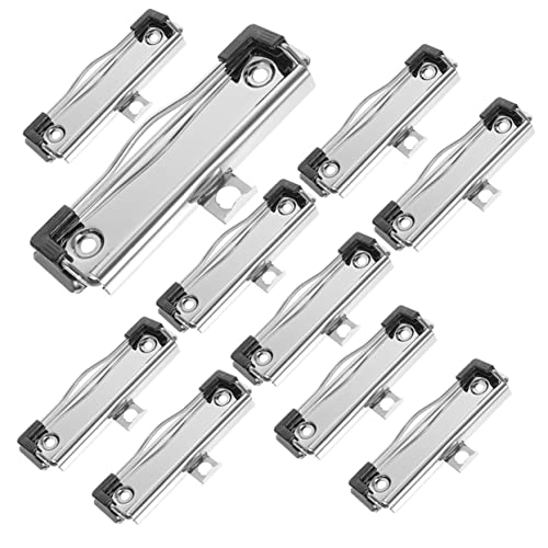 STOBOK Metall-binder-clips 100 X 30 Mm 10 Cm Datei-board-clips Büro-briefpapier Low Profile Clips von STOBOK