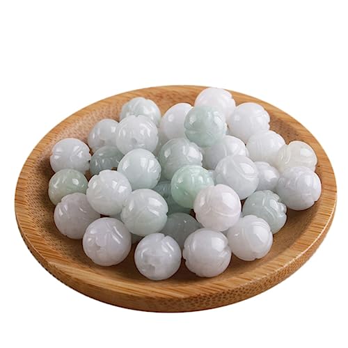 STOBOK 10stücke Natürliche Lose Jadeperlen Lotusblütenform Edelsteinperlen Für Schmuckherstellung Diy Jadeperlen Zum Basteln STOBOK 10stücke Natürliche Lose Jadeperlen Lotusblütenform Edelsteinperlen Für Schmuckherstellung Diy Jadeperlen Zum Basteln von STOBOK