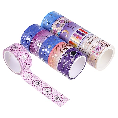 STOBOK 12 Rollen Lila Sternbild Klebeband Flüssigglitzer Transparent Teppich Klebeband Scrapbooking Klebeband DIY Bastelband Scrapbook Deko Klebeband Deko Klebeband Für DIY Papier STOBOK 12 Rollen Lila Sternbild Klebeband Flüssigglitzer Transparent Teppich Klebeband Scrapbooking Klebeband DIY Bastelband Scrapbook Deko Klebeband Deko Klebeband Für DIY Papier von STOBOK