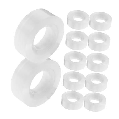 STOBOK 12 Rollen Tesafilm Versandklebeband Mit Spender Hochleistungsklebeband Zum Verpacken Durchsichtiges Versandklebeband Massenband Wickelband Pappband Transparent Bopp STOBOK 12 Rollen Tesafilm Versandklebeband Mit Spender Hochleistungsklebeband Zum Verpacken Durchsichtiges Versandklebeband Massenband Wickelband Pappband Transparent Bopp von STOBOK