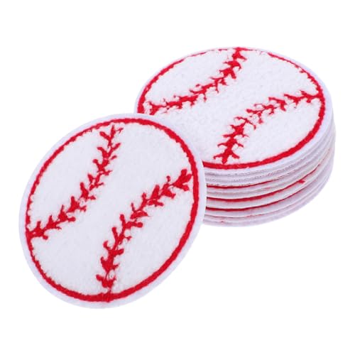 STOBOK 12 Stück Baseball -stoffetiketten Zarte Hutflecken Stickereiflecken Kleiderflicken Rucksack-patches Flicken Aufnähen Ball Sporteisen Auf Flecken Fleck Beschichten Handtuchstickerei STOBOK 12 Stück Baseball -stoffetiketten Zarte Hutflecken Stickereiflecken Kleiderflicken Rucksack-patches Flicken Aufnähen Ball Sporteisen Auf Flecken Fleck Beschichten Handtuchstickerei von STOBOK