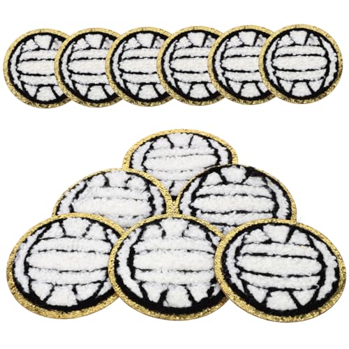 STOBOK 12 Stück Fußball-Patch Sport Flecken mit nähen sticken repair patch stickrahmen kleine Kleiderflicken Kleidung liefert Mantelflicken für den Haushalt zarte Kleiderflicken Polyester von STOBOK