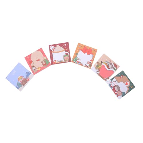 STOBOK 12 Stück Weihnachtliche Haftnotizen Lustige Weihnachtsnotizblöcke Notiz Posten Notiz Planen Weihnachts-notizblöcke Notizbilder Klebrig Aufkleber Beachten Geformt Pads Papier STOBOK 12 Stück Weihnachtliche Haftnotizen Lustige Weihnachtsnotizblöcke Notiz Posten Notiz Planen Weihnachts-notizblöcke Notizbilder Klebrig Aufkleber Beachten Geformt Pads Papier von STOBOK