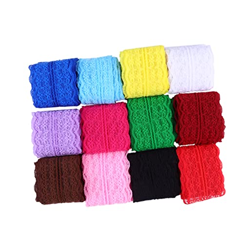 STOBOK 12St Spitze Blumenband Blumengeschenk Stretch-Schnürsenkel Applikationen Blumendekorationen Schleife das Stoffband Partydekoration Hochzeit schmücken Verpackungs Band STOBOK 12St Spitze Blumenband Blumengeschenk Stretch-Schnürsenkel Applikationen Blumendekorationen Schleife das Stoffband Partydekoration Hochzeit schmücken Verpackungs Band von STOBOK