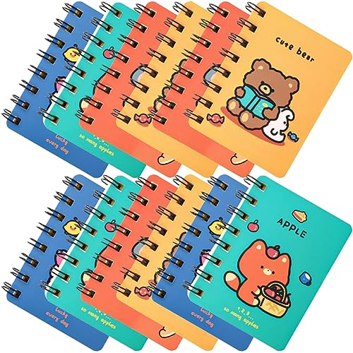 STOBOK 12stücke Kleine Tier-notizblöcke Tragbare Spiral-abreißblock Memo Pad Für Büro Und Schule STOBOK 12stücke Kleine Tier-notizblöcke Tragbare Spiral-abreißblock Memo Pad Für Büro Und Schule von STOBOK
