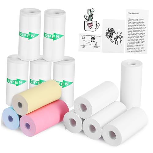 STOBOK 13 Rollen Thermopapier Thermoaufkleberpapier für Minidrucker Mini-Druckpapier Mini-Druckeraufkleber Aufkleberpapier für Thermodrucker Thermalpapier Druckerpapier STOBOK 13 Rollen Thermopapier Thermoaufkleberpapier für Minidrucker Mini-Druckpapier Mini-Druckeraufkleber Aufkleberpapier für Thermodrucker Thermalpapier Druckerpapier von STOBOK