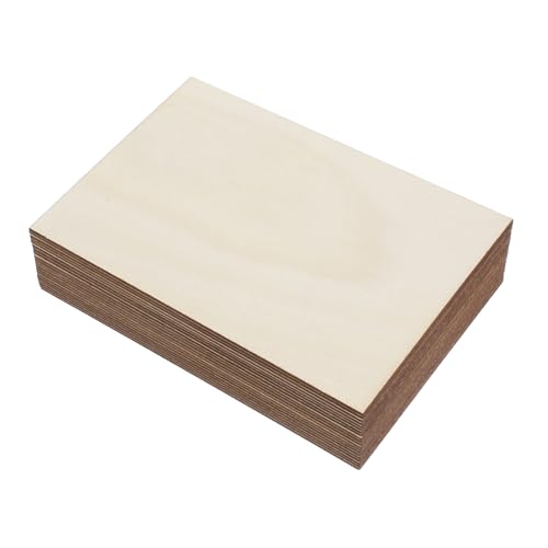 STOBOK 15 Stück Lindenholzplatten Unbemalte Holzausschnitte Unbehandelte Holzbretter Lindenholzbretter Lindenholzbretter Natürliche Holzplatten Unbehandeltes Holz Sperrholz Dünne STOBOK 15 Stück Lindenholzplatten Unbemalte Holzausschnitte Unbehandelte Holzbretter Lindenholzbretter Lindenholzbretter Natürliche Holzplatten Unbehandeltes Holz Sperrholz Dünne von STOBOK
