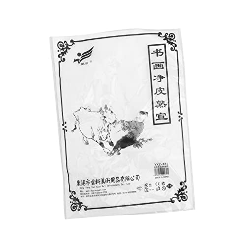 STOBOK 150 Blatt Reispapier für chinesische Pinselmalerei Transparentpapier Packpapier Aquarellpapier Kalligraphie-Briefpapier Reispapier zeichnen Reis Papier Tintenpapier Tuschemalerei STOBOK 150 Blatt Reispapier für chinesische Pinselmalerei Transparentpapier Packpapier Aquarellpapier Kalligraphie-Briefpapier Reispapier zeichnen Reis Papier Tintenpapier Tuschemalerei von STOBOK