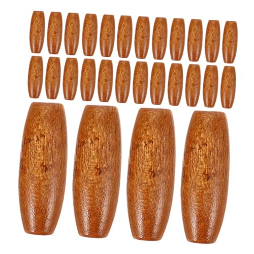 STOBOK 150 Stcs Holz Ovale Perlen Natürliche Ahornholzperlen 2,5 Mm Loch Spacer Perlen Schmuck Making von STOBOK