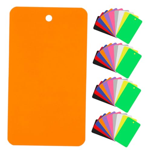 STOBOK 150 Stück Pvc -tag Hang -tags Hängende Etiketten Kennzeichnungsetiketten Verpackungsetikett Rucksackanhänger Für Hängende Tags Kofferanhänger Stichworte Etiketten-hang-tags STOBOK 150 Stück Pvc -tag Hang -tags Hängende Etiketten Kennzeichnungsetiketten Verpackungsetikett Rucksackanhänger Für Hängende Tags Kofferanhänger Stichworte Etiketten-hang-tags von STOBOK