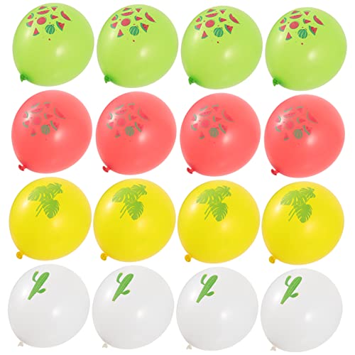 STOBOK Druck Hawaii Thema Latex Ballons 16 Stücke Geburtstag Party Dekorationen Ballons Set STOBOK Druck Hawaii Thema Latex Ballons 16 Stücke Geburtstag Party Dekorationen Ballons Set von STOBOK