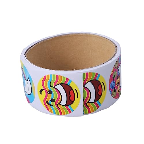 STOBOK 1Pc Kleberaufkleber dartscheibe mitgebsel schuler barn stickers aufklebebuchstaben schenken aufkleber Fröhliche Punktetiketten Lächelnde Gesichtspaste Colorful STOBOK 1Pc Kleberaufkleber dartscheibe mitgebsel schuler barn stickers aufklebebuchstaben schenken aufkleber Fröhliche Punktetiketten Lächelnde Gesichtspaste Colorful von STOBOK