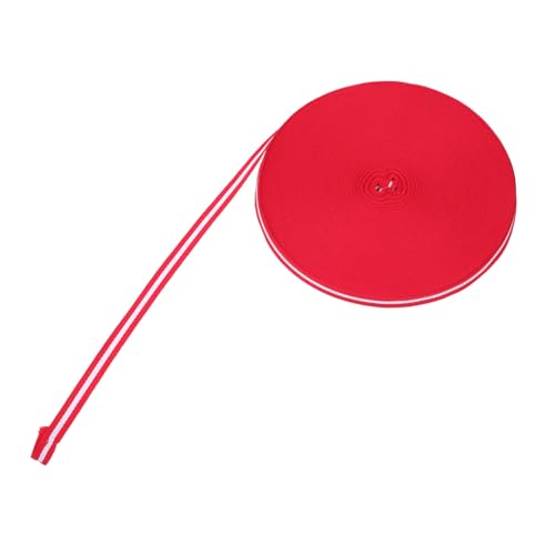 STOBOK 1Rolle Gestreiftes Weihnachtsband Yards Dekoratives DIY Band für Bastelprojekte und Weihnachtsbaumdekoration Hochwertiges Langlebiges Material für Festliche von STOBOK