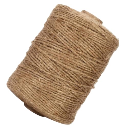 STOBOK 1Rolle Jute Schnur Robuste Bastelschnur für Garten Dekoratives Juteseil für DIY Projekte Natürliche Färbung Vielseitig Einsetzbar Reißfest STOBOK 1Rolle Jute Schnur Robuste Bastelschnur für Garten Dekoratives Juteseil für DIY Projekte Natürliche Färbung Vielseitig Einsetzbar Reißfest von STOBOK