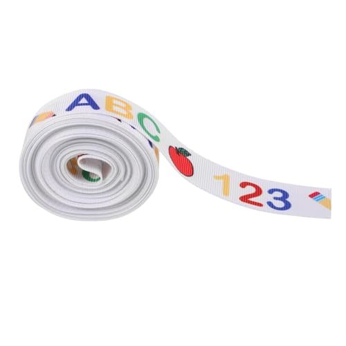 STOBOK 1rolle Diy Ripsband Zur Einschulung Dekoratives Geschenkband Für Haarschleifen Kranzgestaltung Und Bastelprojekte Breit Yards Lang Bunten Karomustern von STOBOK